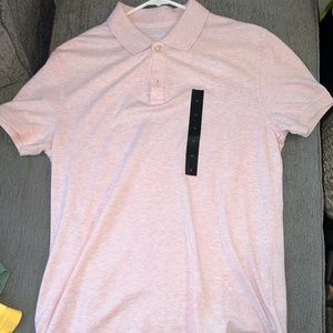 Light Pink Polo Shirt (Medium)